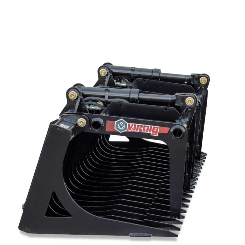 Virnig V30 Compact Tractor Skeleton Rock Grapple