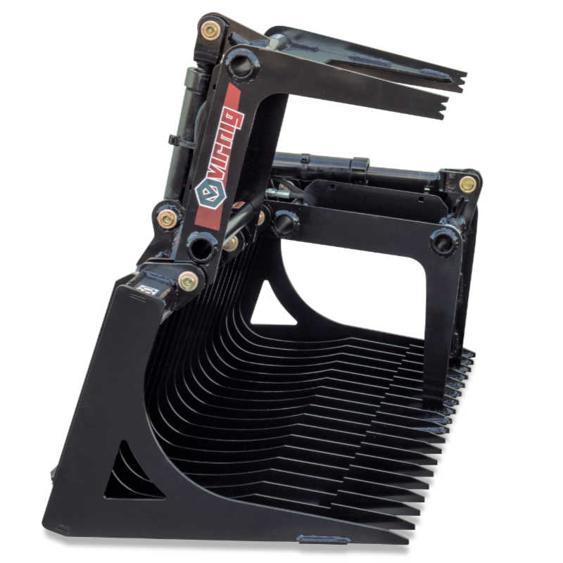 Virnig V30 Compact Tractor Skeleton Rock Grapple