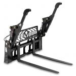 Virnig V60 Two-Cylinder Pipe and mat Pallet Fork Grapple