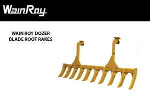 WAIN ROY Dozer Blade Root Rakes for Bulldozers