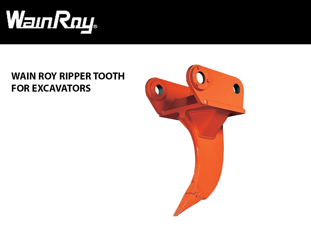 WAIN ROY Ripper Tooth / Frost Ripper for Excavators up to 280,000 lbs.