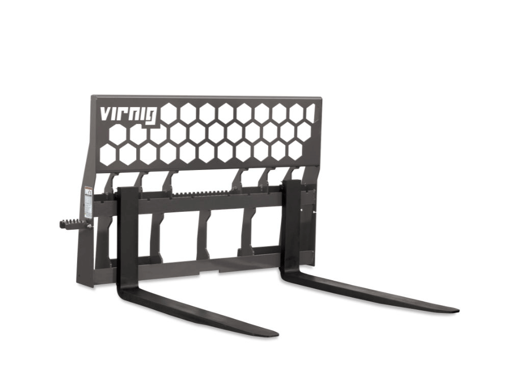 Virnig Wide Frame Hex-Guard Rail Pallet Fork (SSL)(CTL)