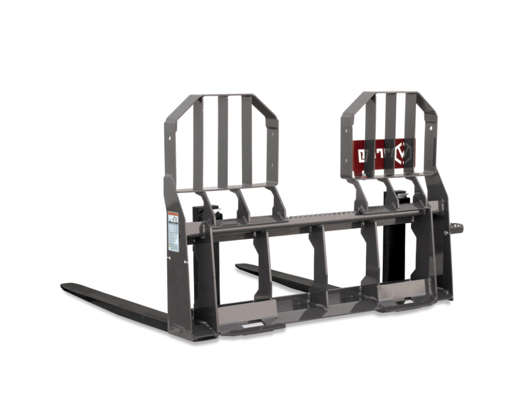Virnig Wide Frame Walk-Through Rail Pallet Fork (SSL)(CTL)