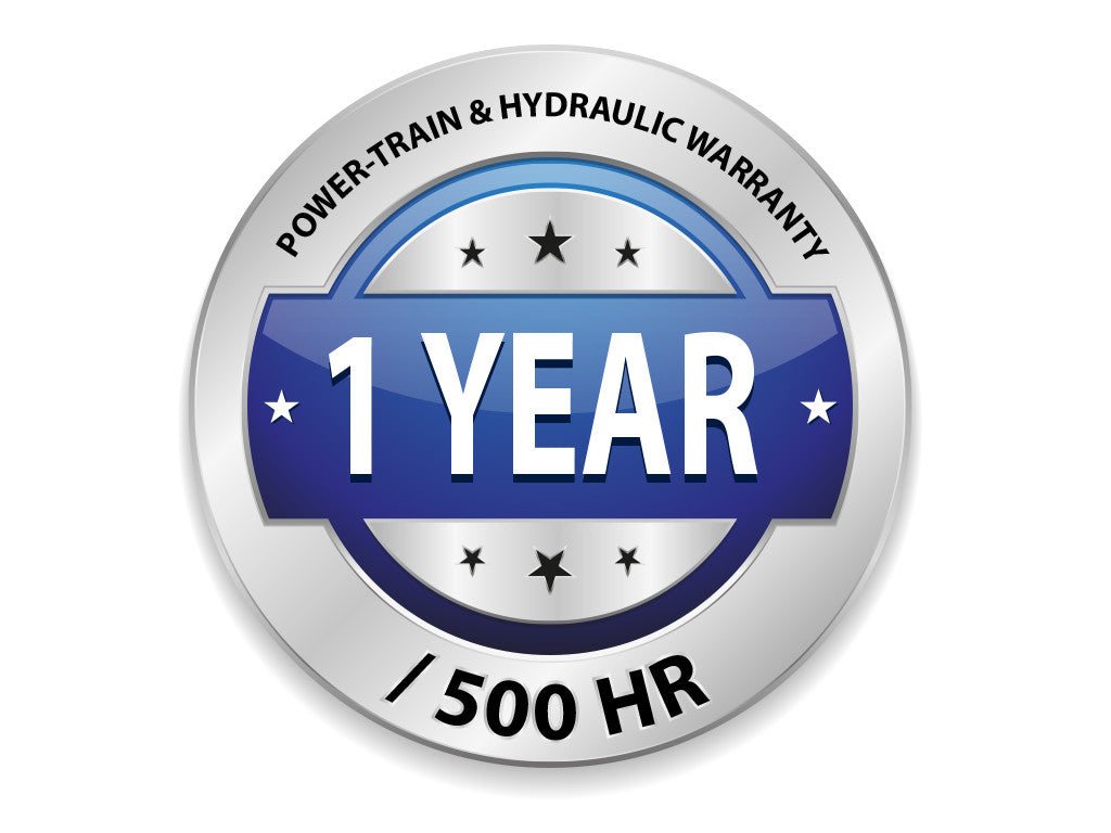 Powertrain and Hydraulic Warranty - 1 Year