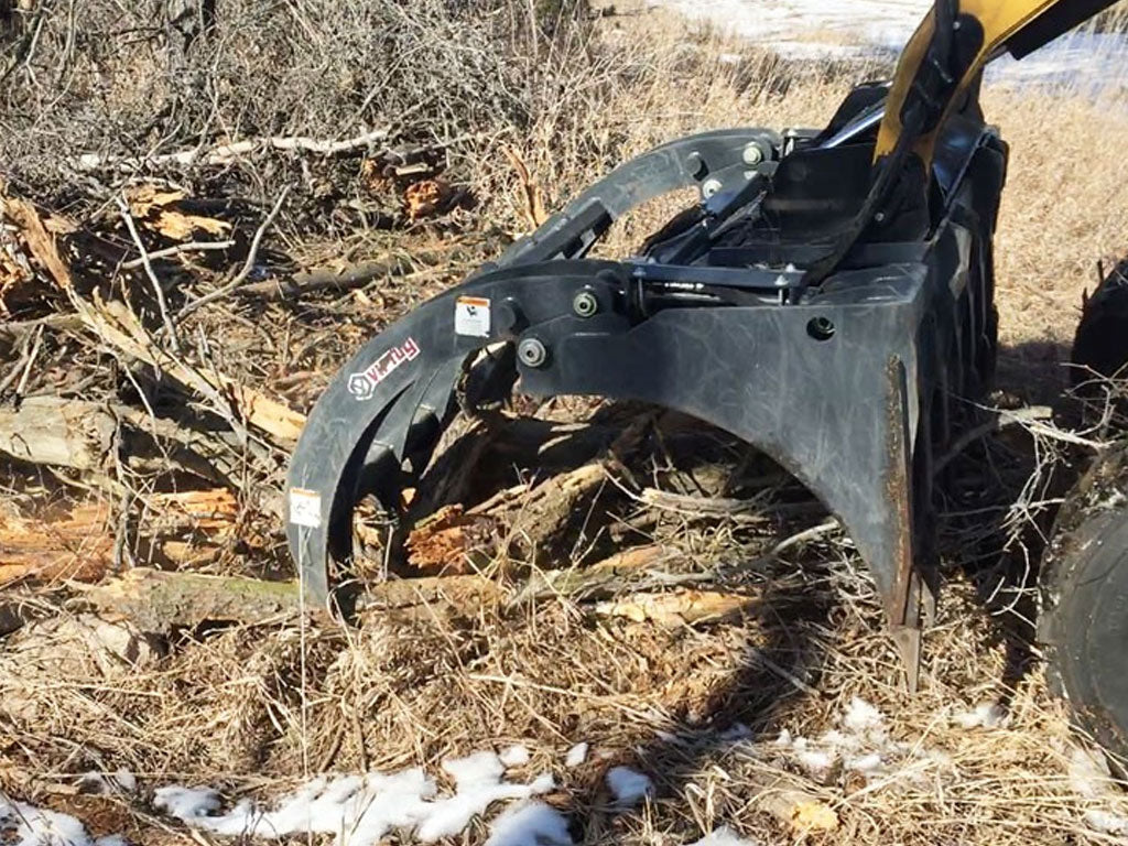 Pinza rastrillo Virnig V60 para minicargadora