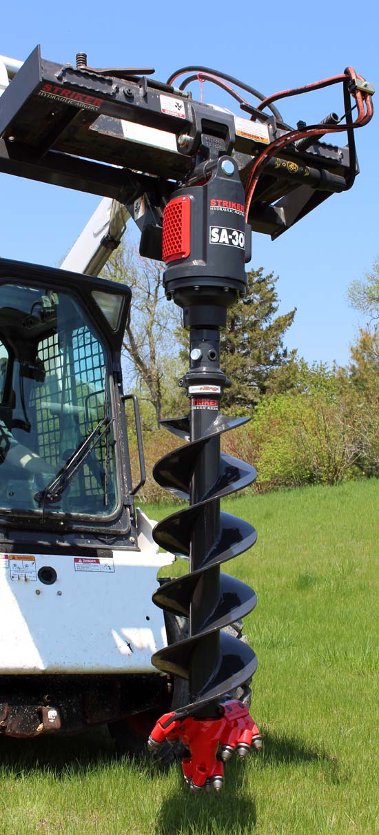 STRIKER HYDRAULIC AUGER DRIVES 2" HEX ONLY