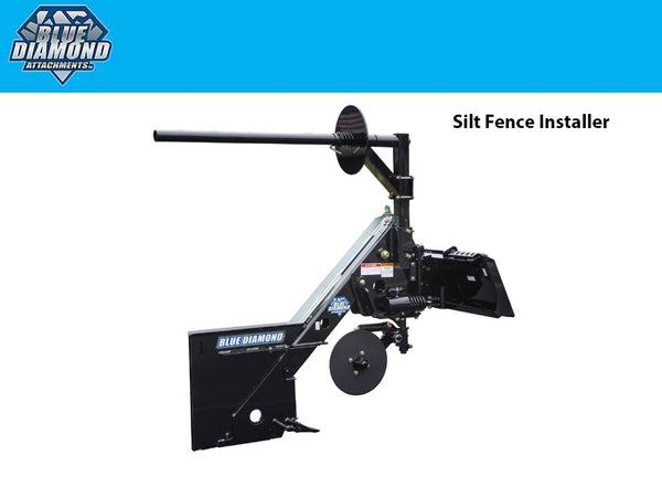 Skid Steers Silt Fence Installers | Erosion Control Tool | LEC