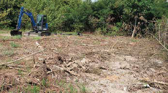 BLUE DIAMOND Excavator Rake - Fits 6000 lbs. to 15000 lbs. machines