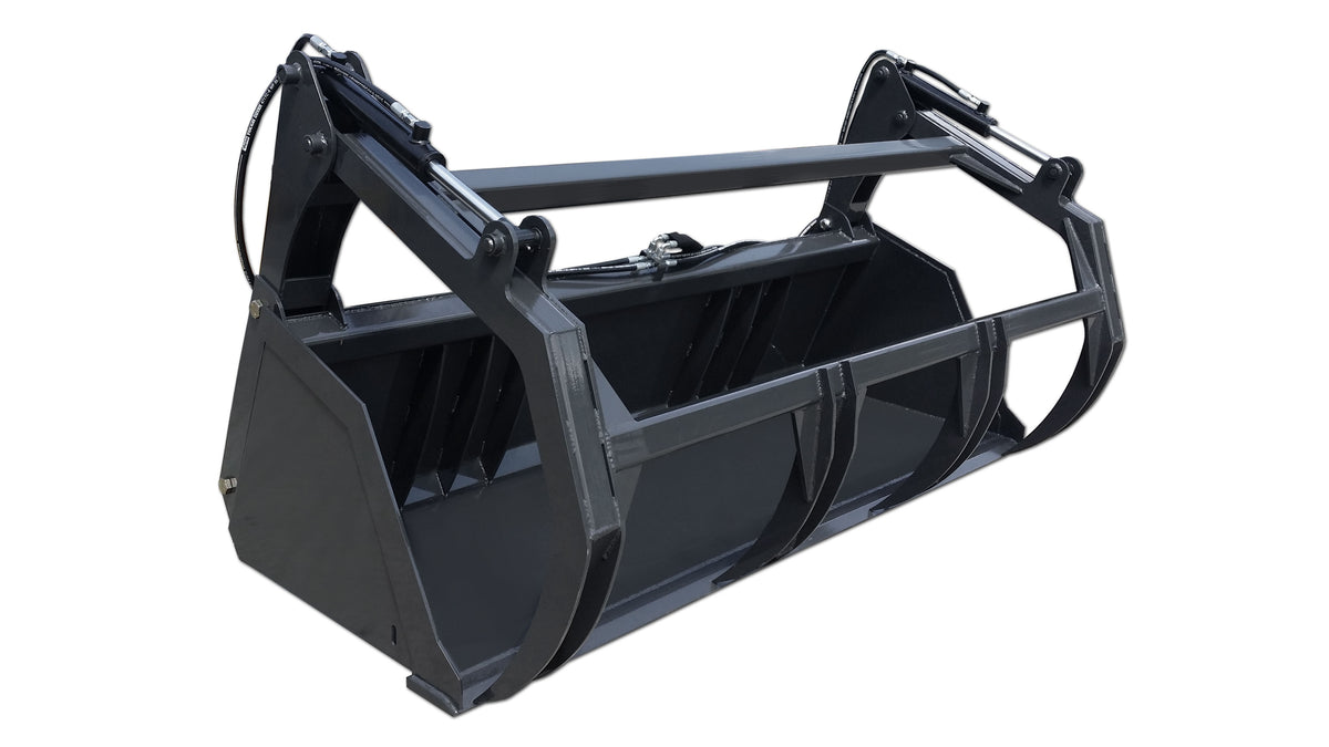 CID Hay Bale Grapple buckets for skid steer loaders