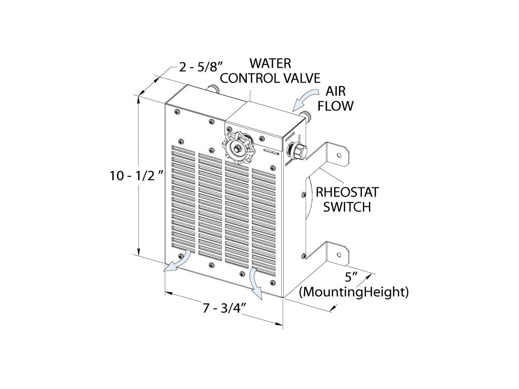 MESA WALL MOUNT HEATER