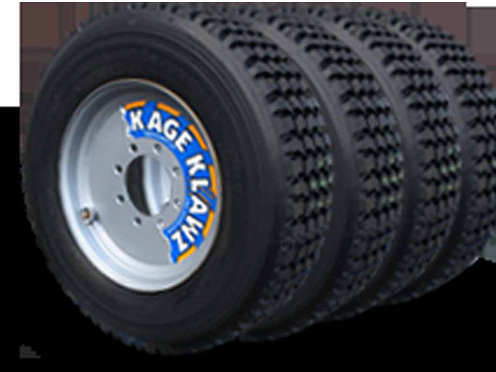 KAGE KLAWZ SNOW TIRES & RIMS (SSL)