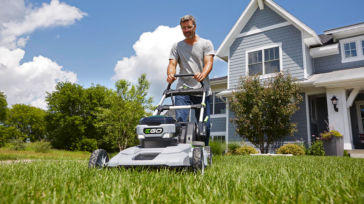 EGO power plus 21" battery powered mower