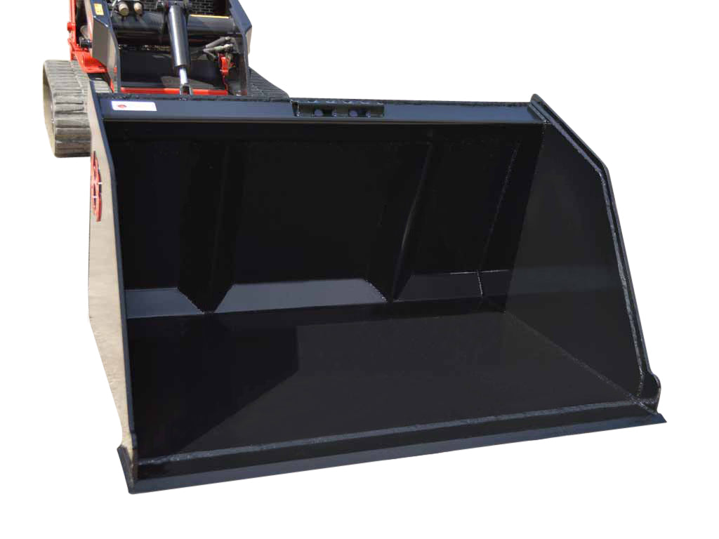SPIDER snow and mulch bucket for mini loader