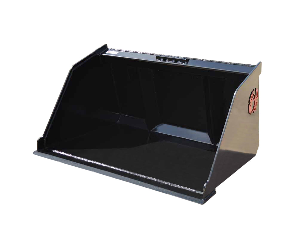 SPIDER snow and mulch bucket for mini loader