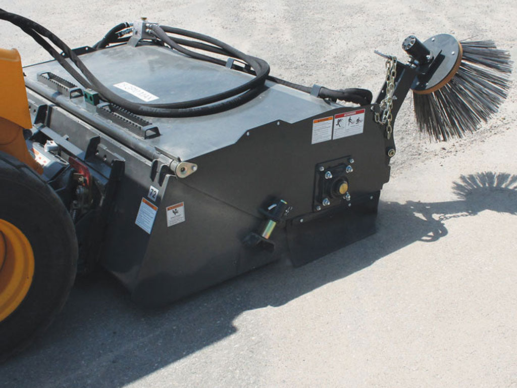 Escoba recogedora Virnig para minicargadora