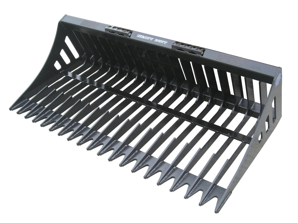 BLUE DIAMOND rock bucket for skid steer loader