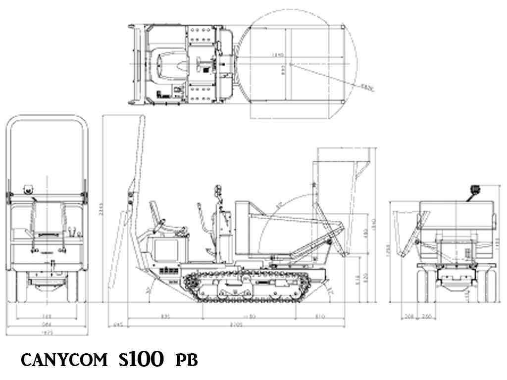 CANYCOM S100 CONCRETE BUGGIE