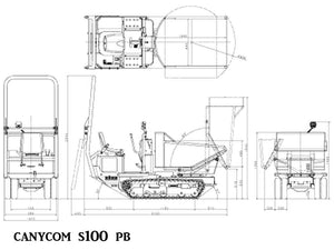 CANYCOM S100 CONCRETE BUGGIE