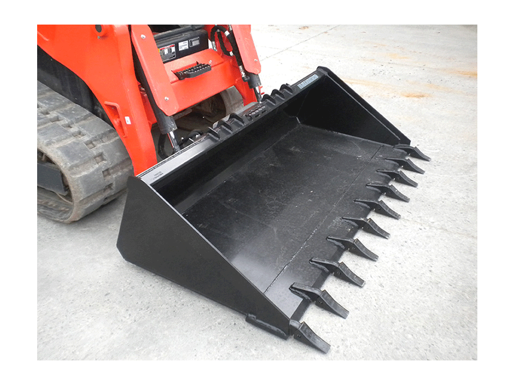 Cucharones de servicio severo BLUE DIAMOND para minicargadores