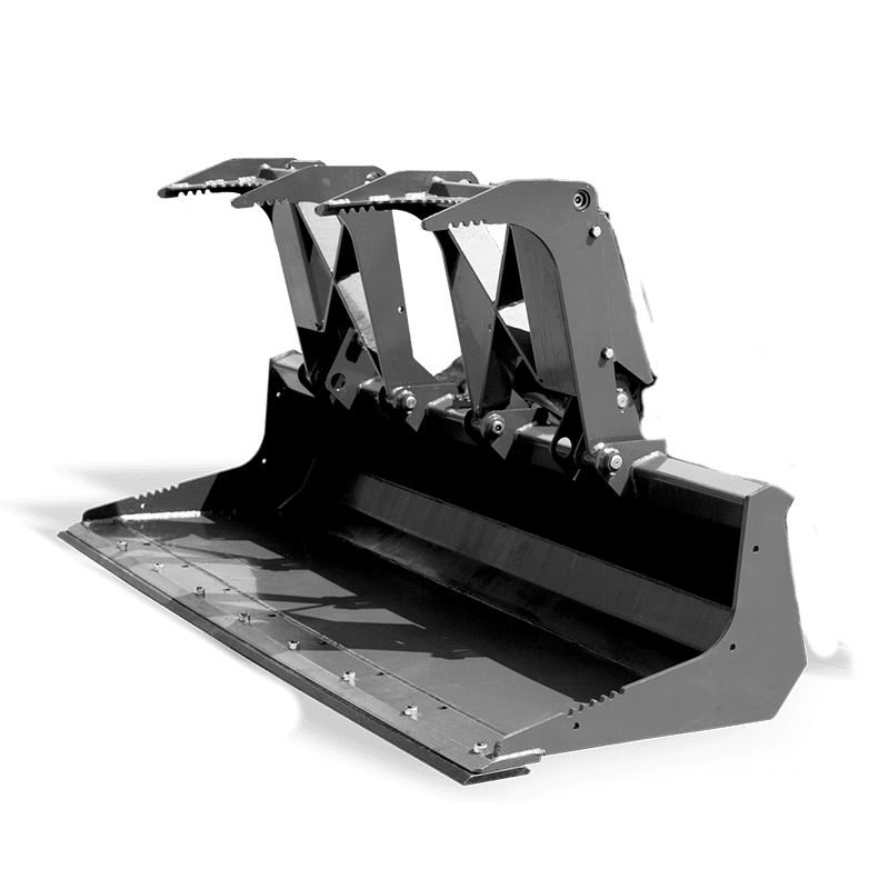 WAIN ROY Heavy Duty Low Profile Scrap Grapples for skid steers