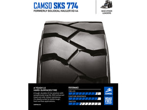 CAMSO SKS 774 tire for skid steer