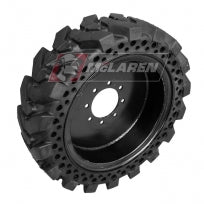 MCLAREN solid rubber tires for skid steers