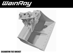 WAIN ROY Tilt Bucket for 1/4 yard Tractor Loader Backhoes up to 16,000 lbs.