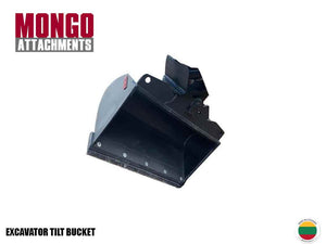 MONGO excavator tilt buckets, 3300 - 26000 lbs. machines
