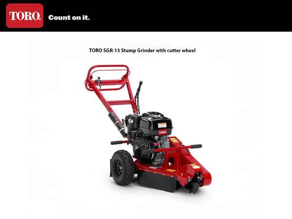 Toro Stump Grinder | SGR-13 Walk-Behind Grinder | LEC
