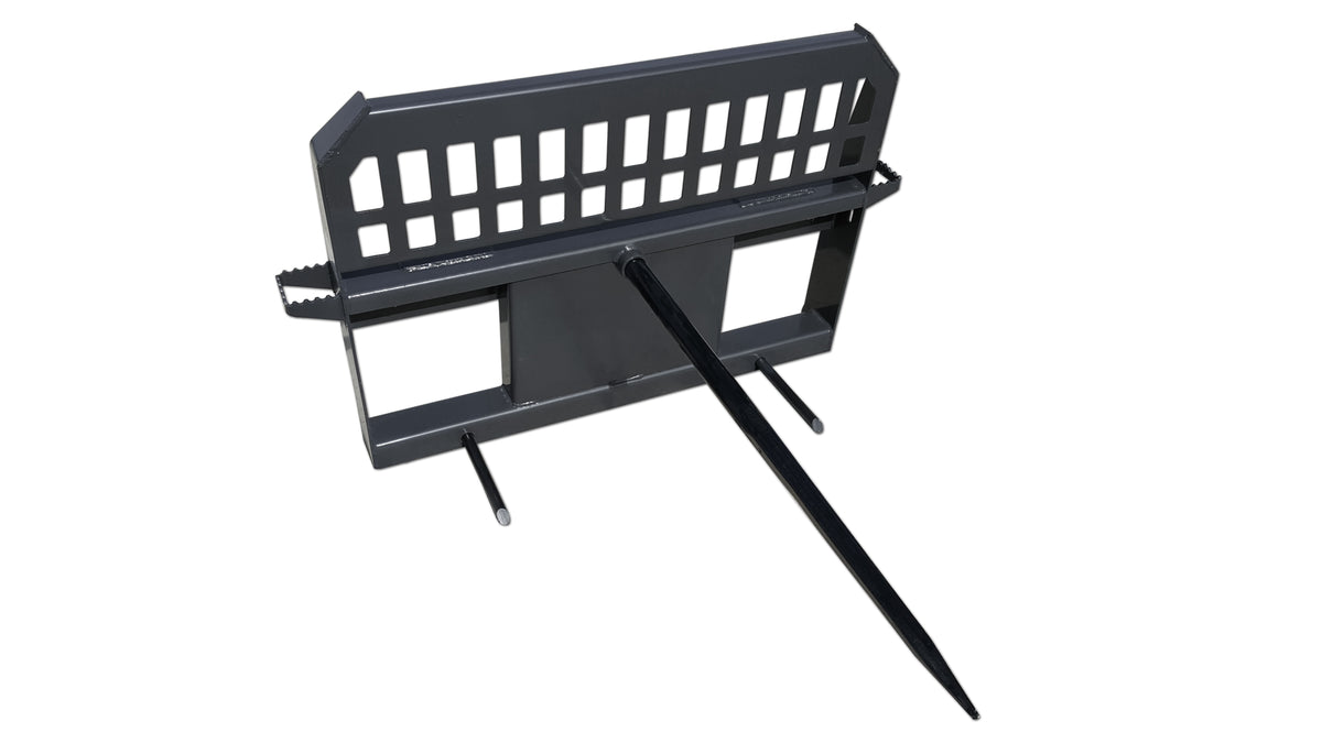 CID High Back Hay Spears for skid steer loaders