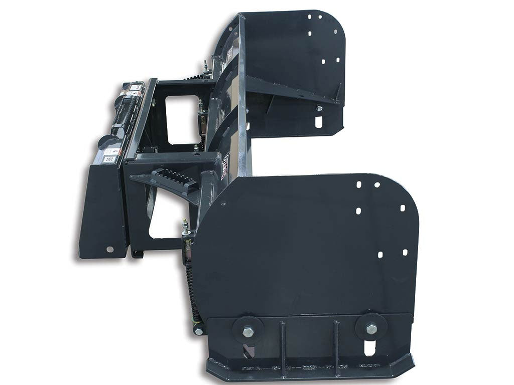 Virnig V60 Steel Trip Edge Snow Pusher for skid steer loader