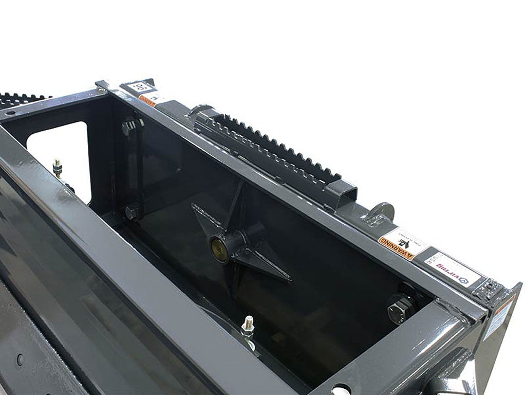 Virnig V60 Steel Trip Edge Snow Pusher for skid steer loader