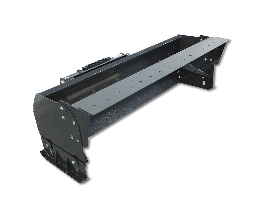 Virnig V60 Steel Trip Edge Snow Pusher for skid steer loader