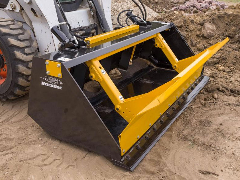 HITCHDOC push off bucket for skid steer