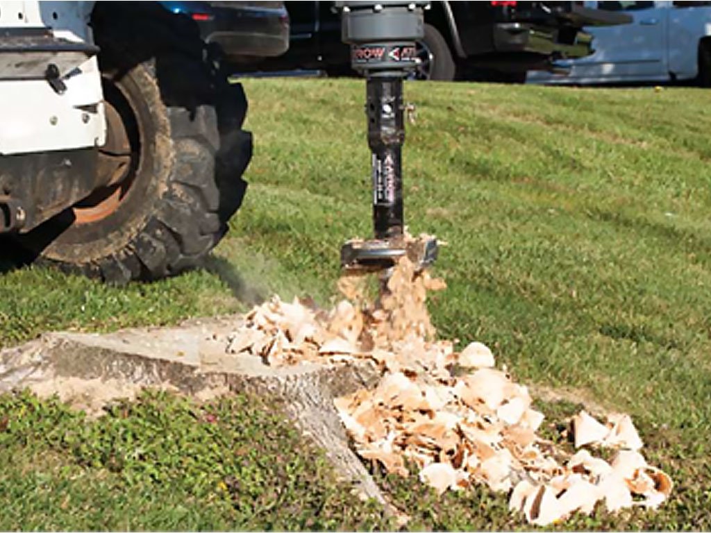 ARROW stump planer attachment