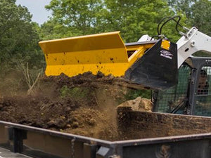 HITCH-DOC push off bucket for skid steer