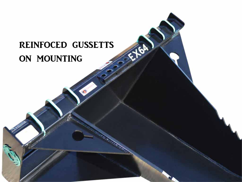 Cucharones para tocones de servicio extremo SPIDER